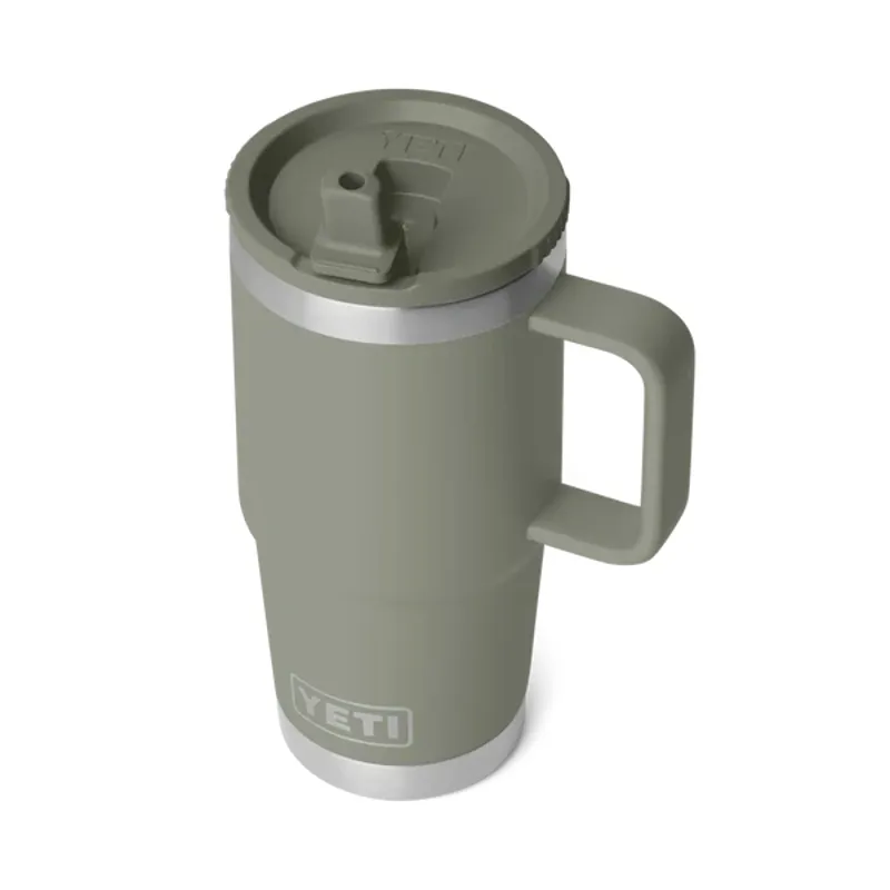 YETI Rambler 20oz Travel Straw Mug - Pampa Green