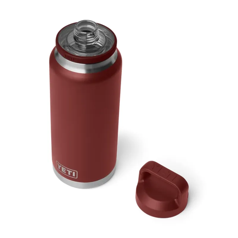 YETI Rambler 36oz Bottle Coloured Chug Cap - Stag Red-1