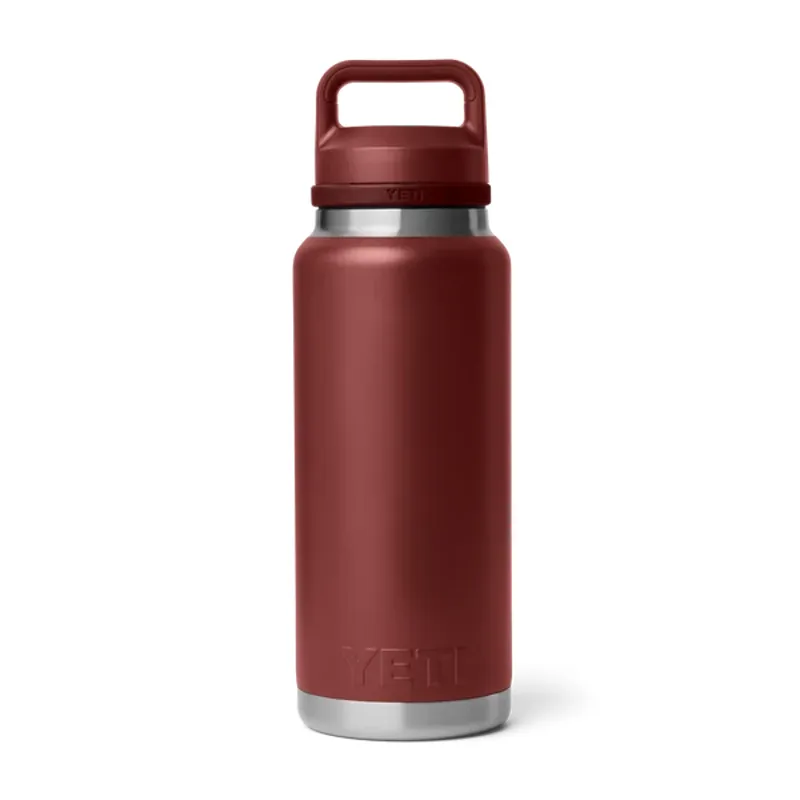 YETI Rambler 36oz Bottle Coloured Chug Cap - Stag Red-2