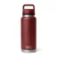 YETI Rambler 36oz Bottle Coloured Chug Cap - Stag Red