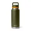 YETI Rambler 36oz Bottle Coloured Chug Cap - Olive/ King Crab
