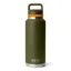 YETI Rambler 46oz Bottle Coloured Chug Cap - Olive/ King Crab