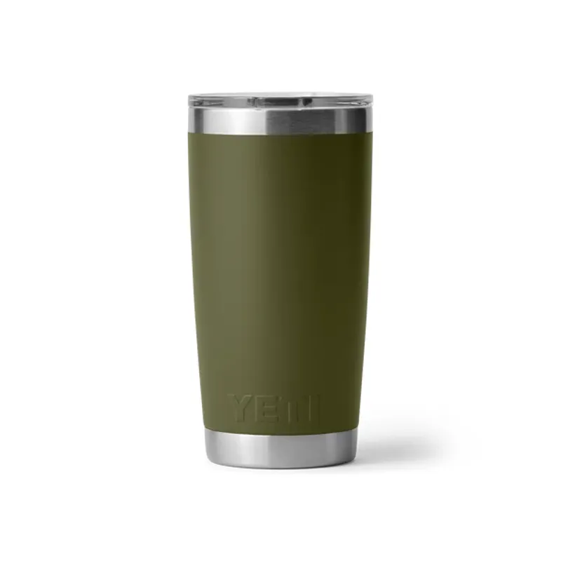 YETI Rambler 20oz Tumbler - Olive/ King Crab-2