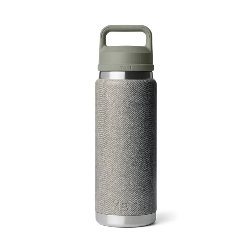 YETI Rambler 26oz Bottle Coloured Chug Cap - Riverhead Green-2