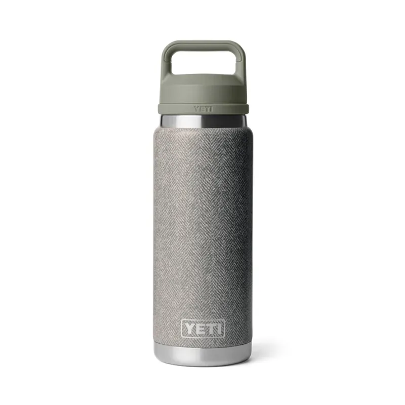 YETI Rambler 26oz Bottle Coloured Chug Cap - Riverhead Green