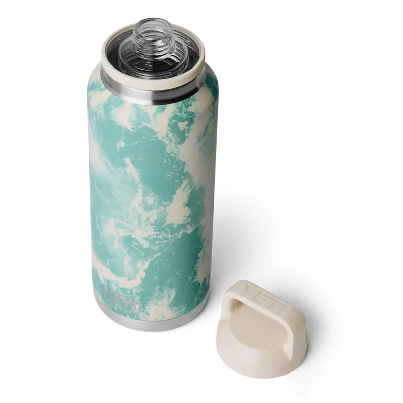 YETI Rambler 46oz Bottle Coloured Chug Cap - Sea View-1