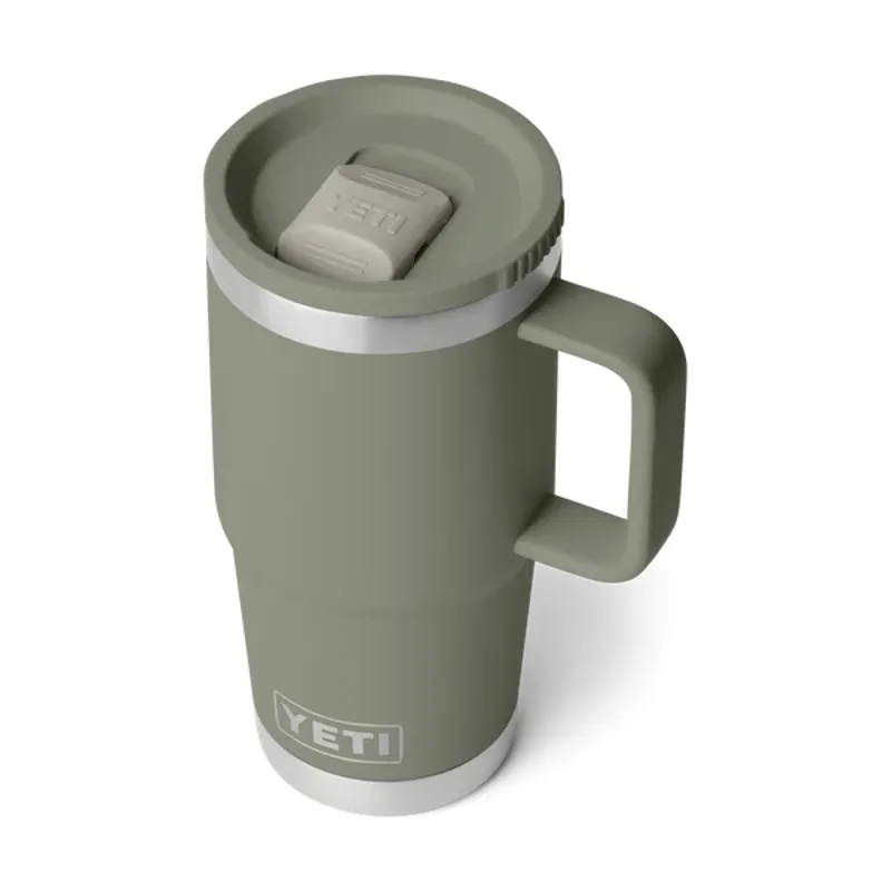 YETI Rambler 20 OZ Travel Mug 2.0 - Pampa Green-1