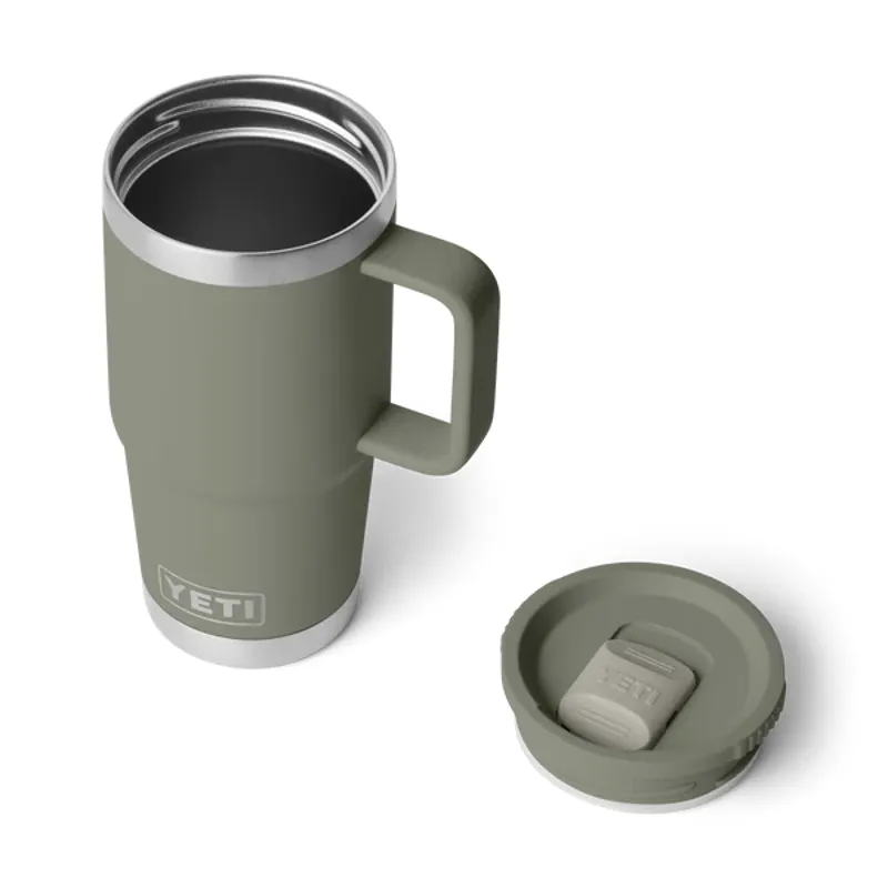 YETI Rambler 20 OZ Travel Mug 2.0 - Pampa Green-3
