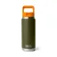 YETI Rambler 26oz Coloured Straw Cap Bottle - Olive/ King Crab