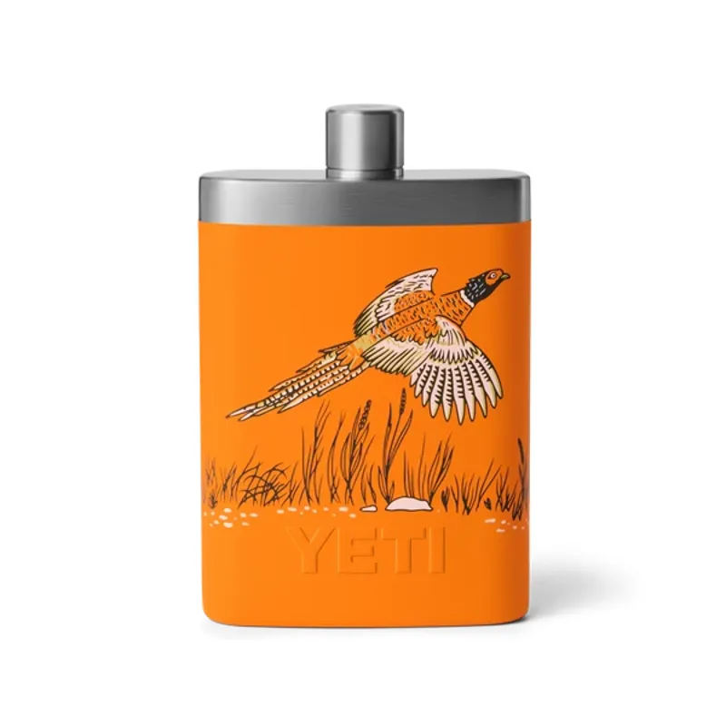 YETI Rambler Flask - Upland Bird/ King Crab