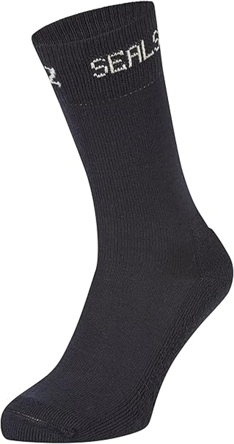 Sealskinz Suffield Solo Merino Sock - Black