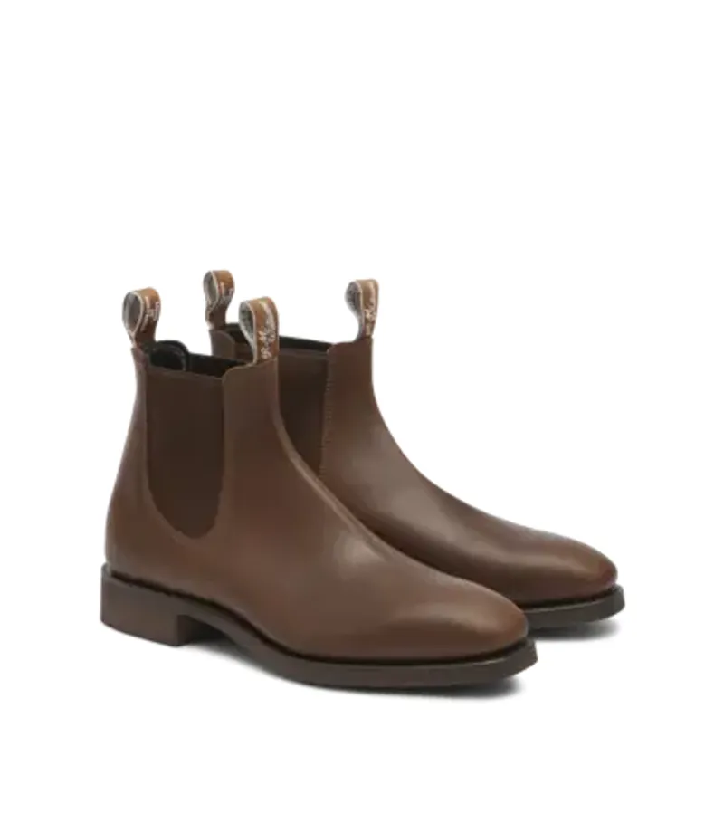R.M.Williams Lachlan Boots Rubber Sole - Brown