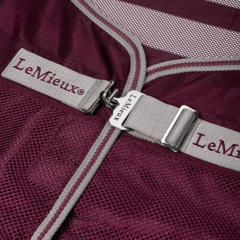LeMieux Arika Air-Tek Sheet - Burgundy-2