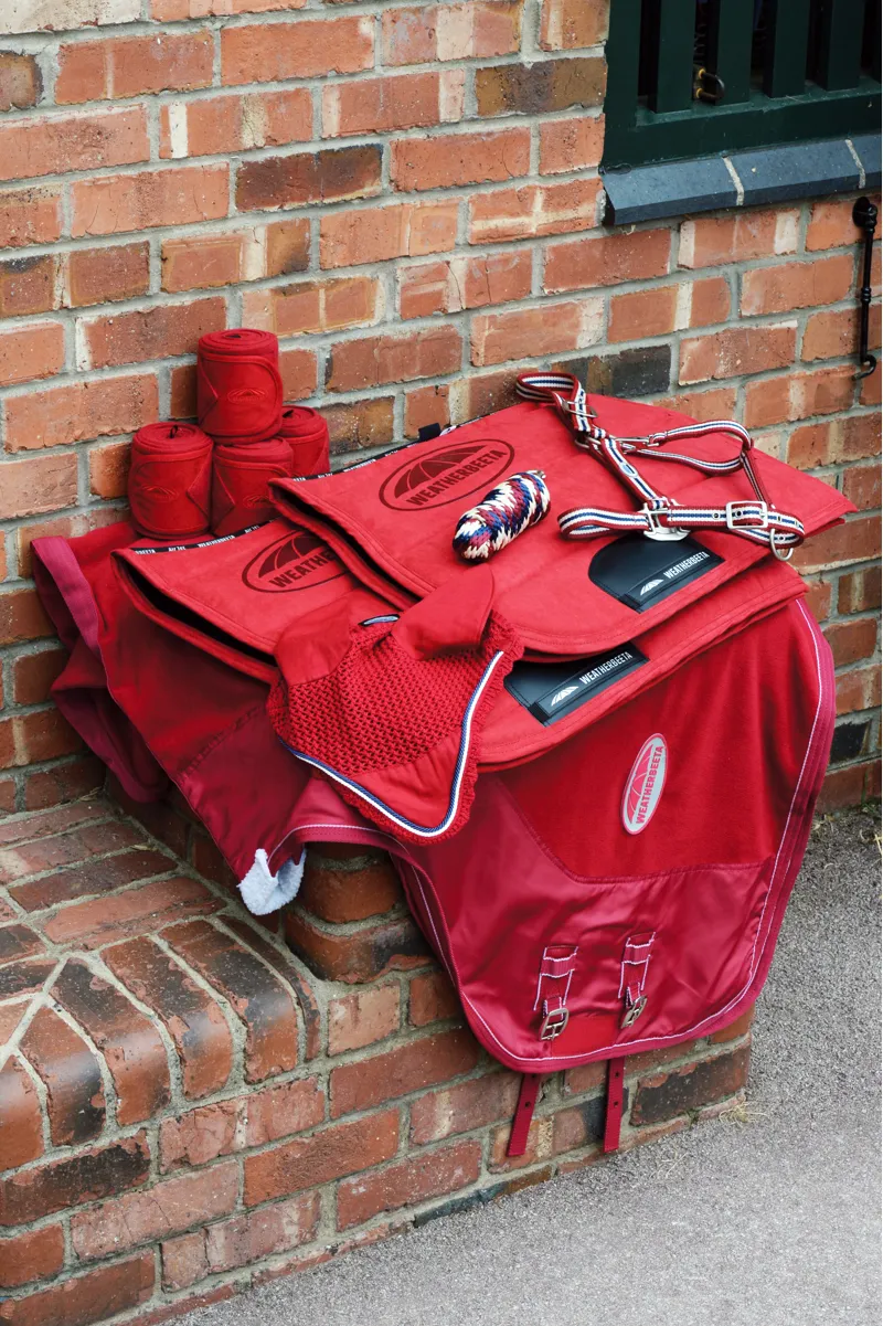 Weatherbeeta Coordinate Headcollar - Ruby Red-2