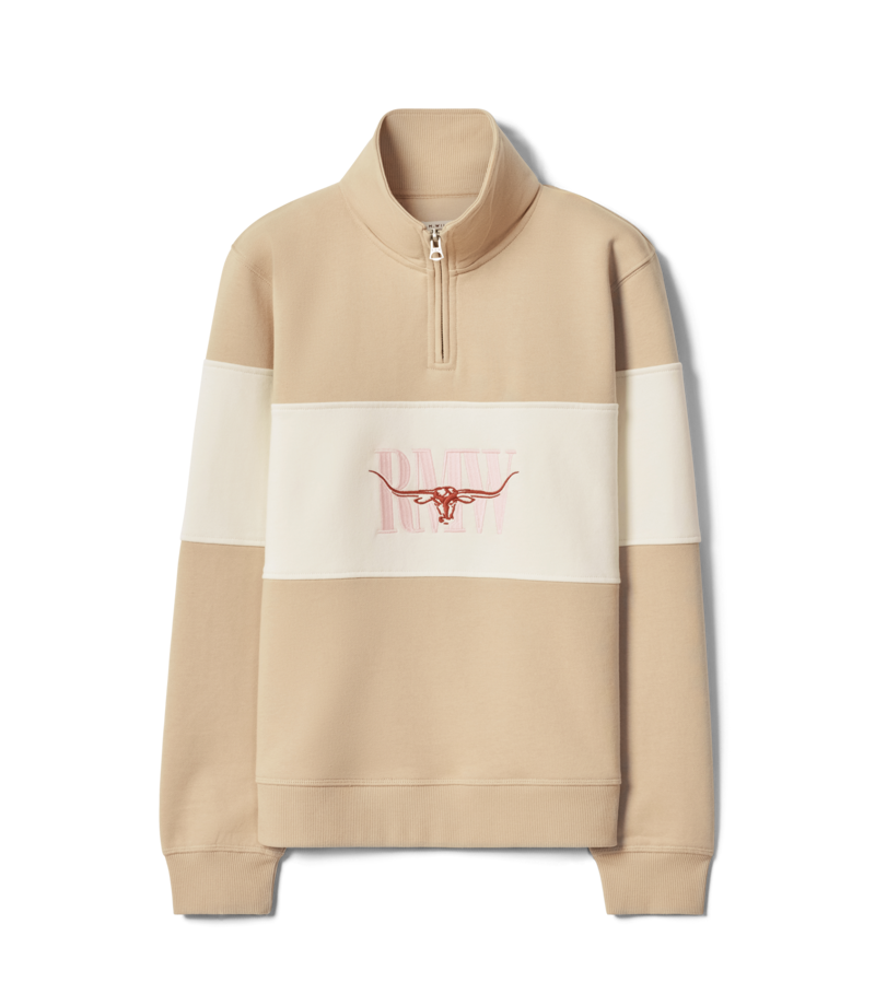 RMW Trickett Panel Sweatshirt - Sand