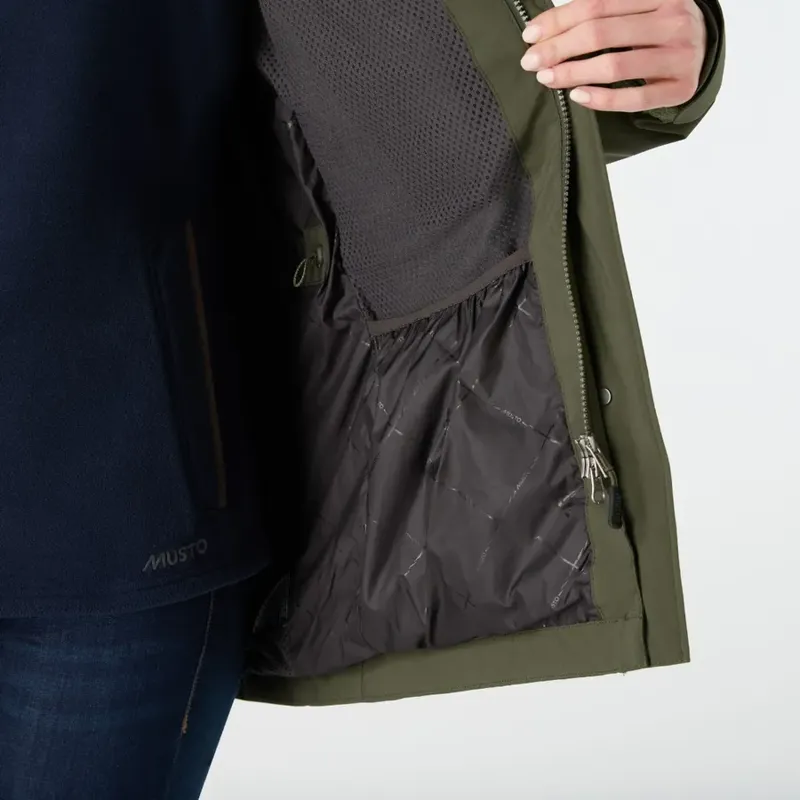 Musto Womens Fenland Jacket 3.0 - Deep Green-5