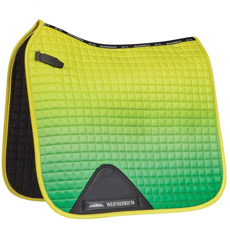 Weatherbeeta Prime Ombre Dressage Saddle Pad - Sunflower Field
