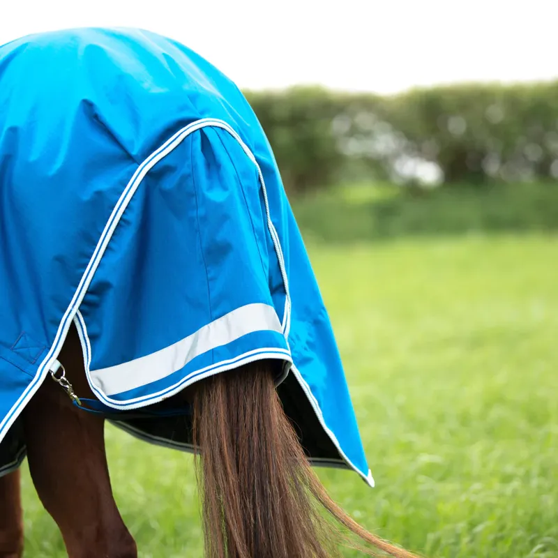 Shires Highlander Original 200g Turnout Rug and Neck Set - Blue-6