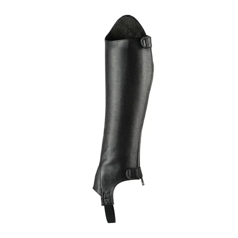Moretta Leather Gaiters - Black-3