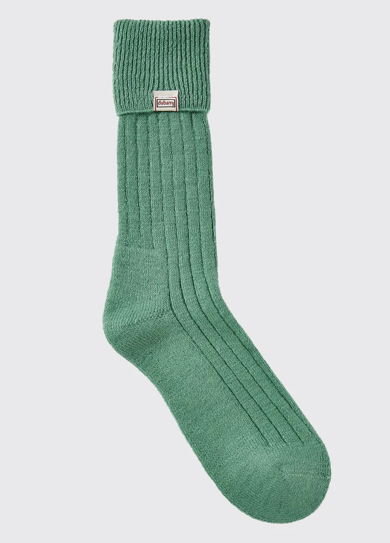 Dubarry Alpaca Sock - Crab Apple
