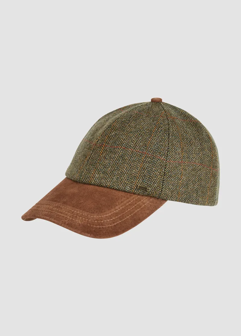 Dubarry Dowd Tweed Baseball Cap - Cedar