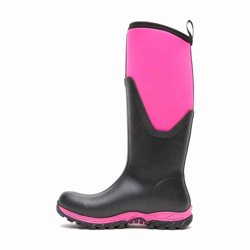 Muckboot Arctic Sport II Tall - Black/Hot Pink-2