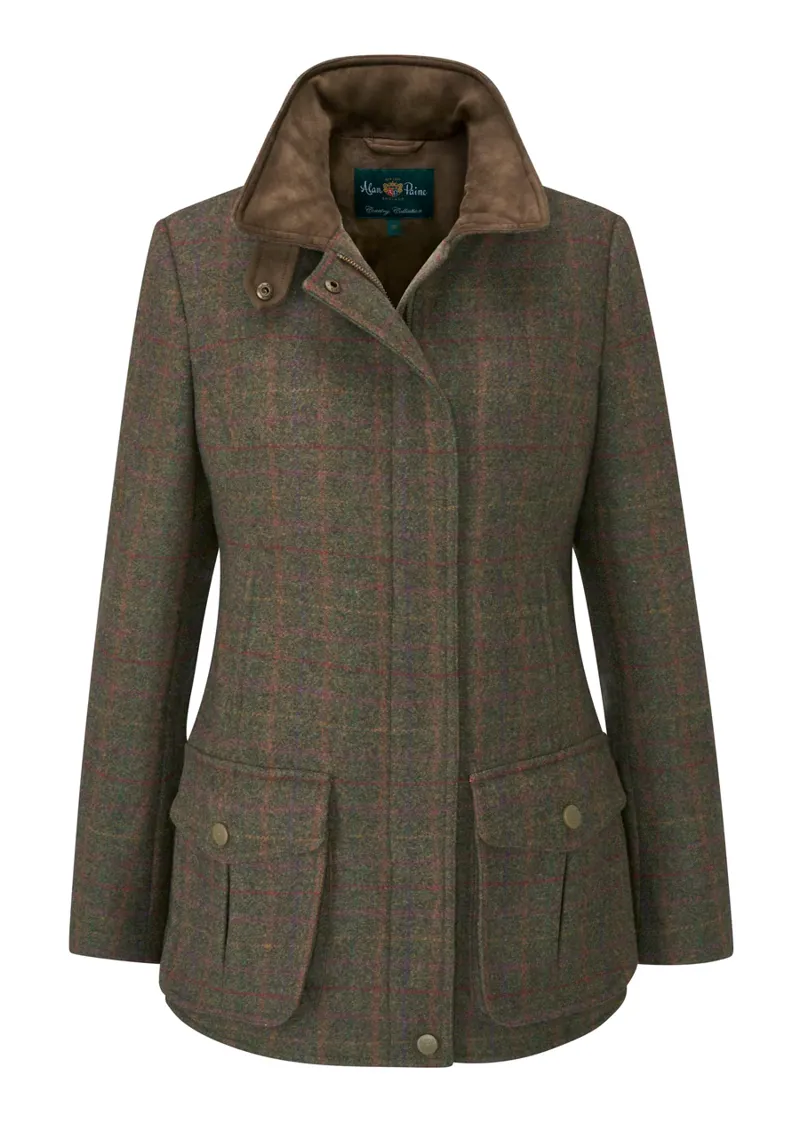 Alan Paine Ladies Surrey Coat - Hemlock