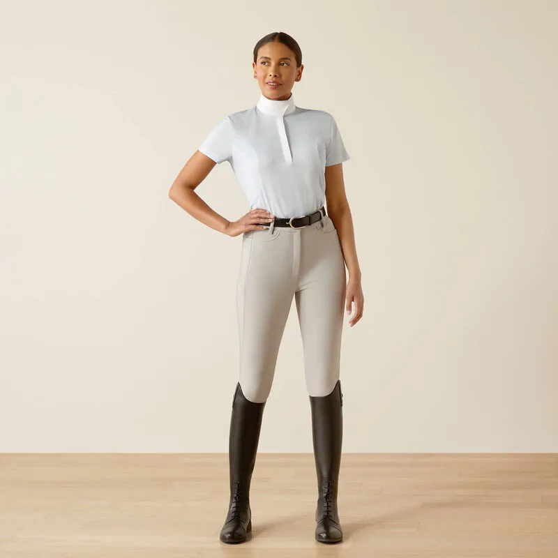 Ariat Ladies Aptos Show Shirt - Blue Stripe-2