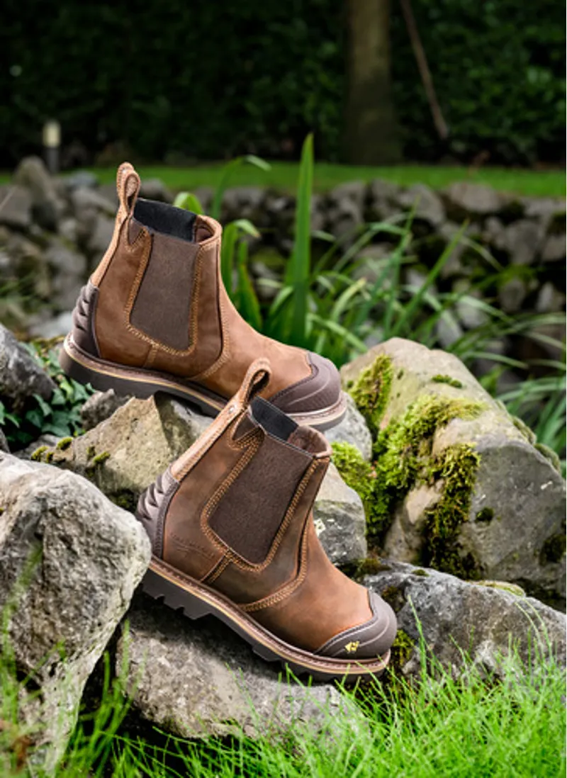 Buckler Boots B1990SM Safety Dealer Boot - Dark Brown-1