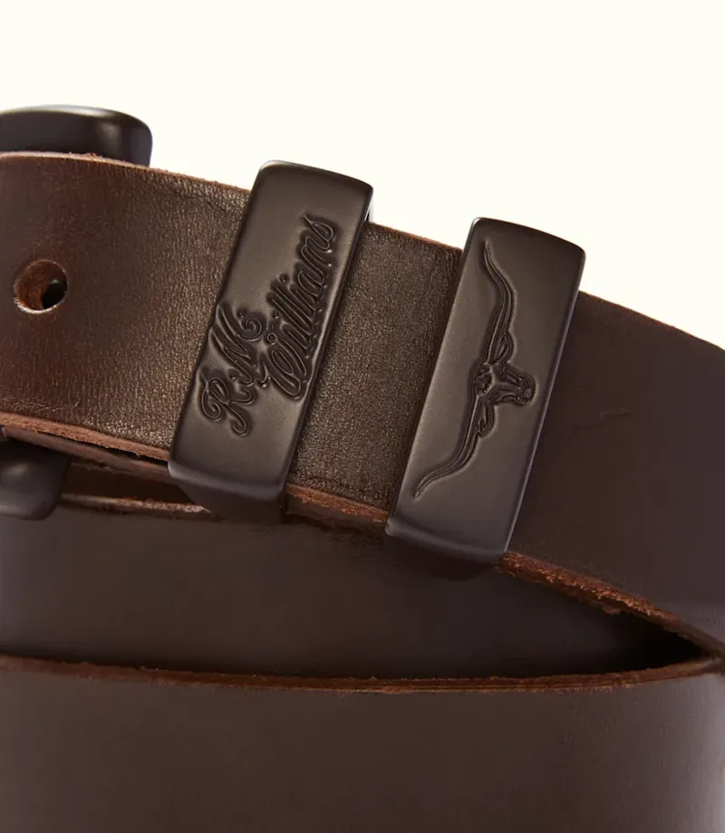 RMW Drover Belt 1inch - Chocolate-1