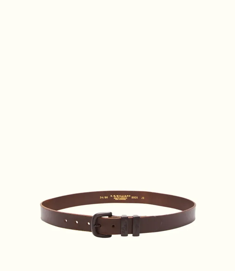 RMW Drover Belt 1inch - Chocolate-3