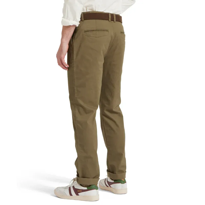 Schoffel Chichester Chino - Dark Khaki Green-3