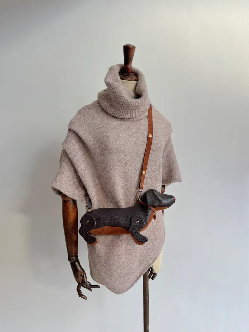 Barkworth Reeve Hugo Bag - Chocolate/Tan-5