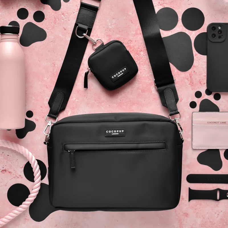 Cocopup London Walking Bag - Black-1