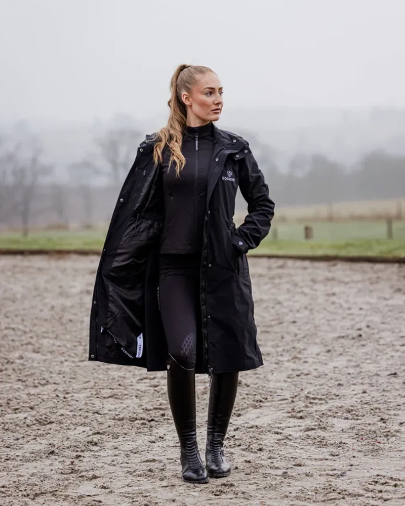 Equidry Aura Long Mac - Black-1
