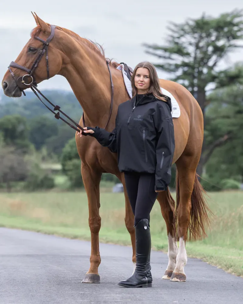 EQUIDRY Adult Storm Smock - Black-1