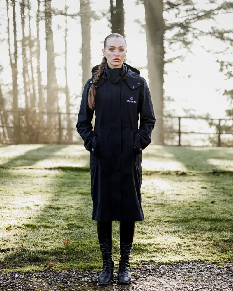 Equidry Aura Long Mac - Black-2