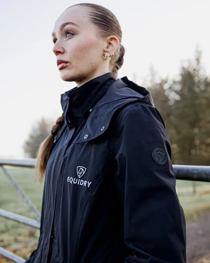 Equidry Aura Long Mac - Black-4