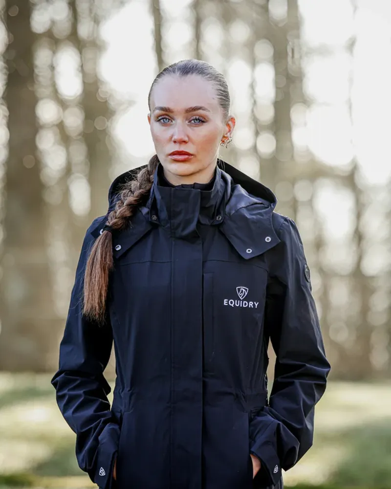 Equidry Aura Long Mac - Black-3