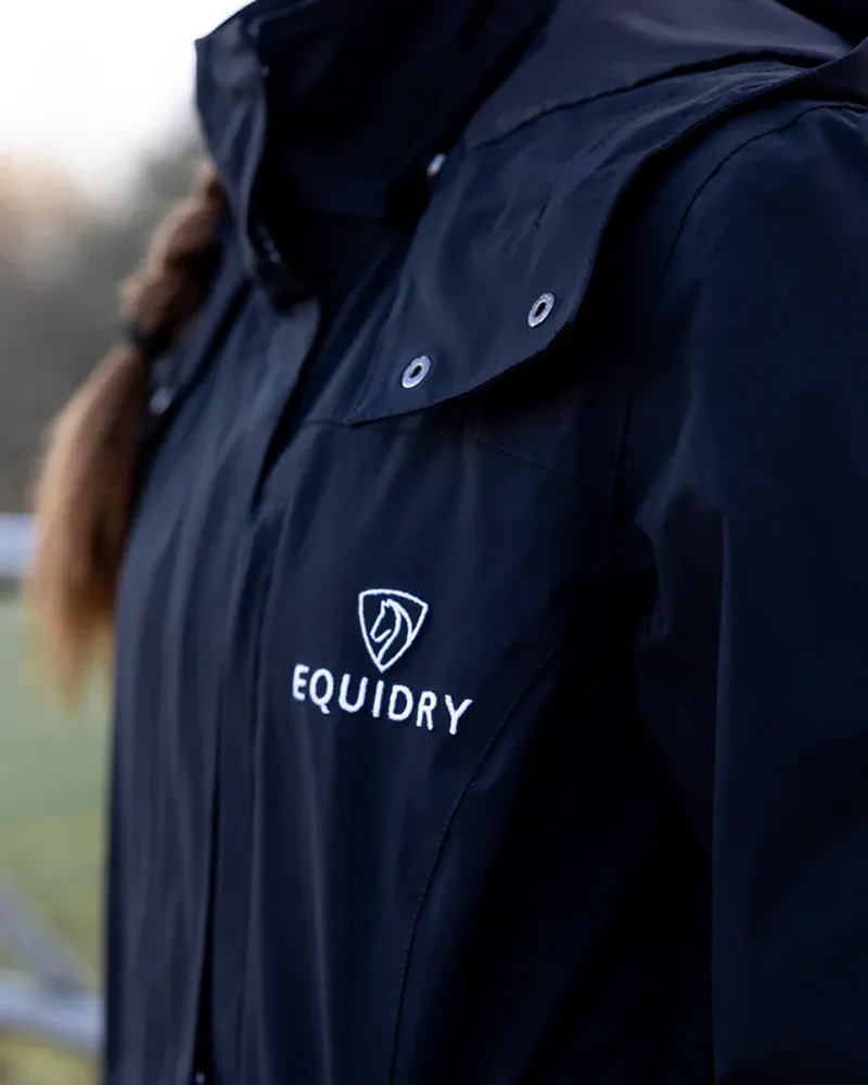 Equidry Aura Long Mac - Black-5