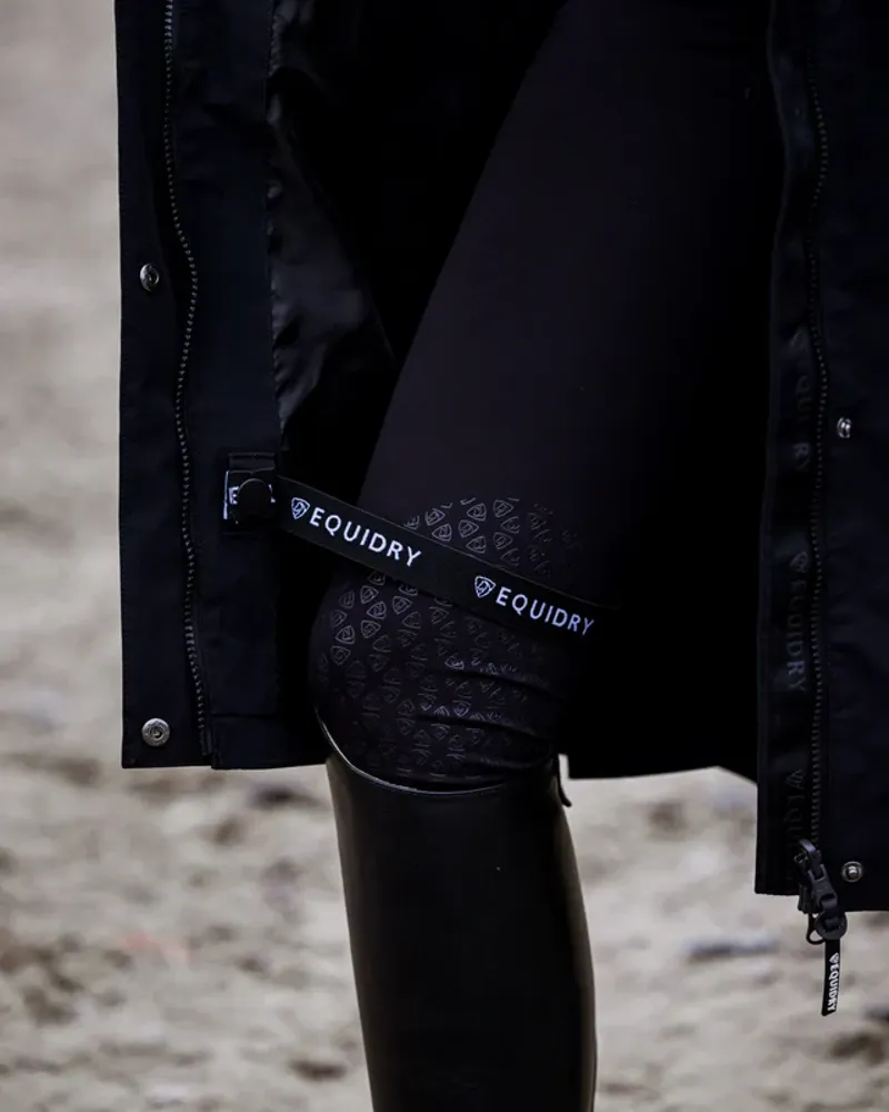 Equidry Aura Long Mac - Black-8
