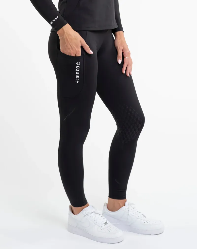 Equidry Water Repellent Leggings - Black