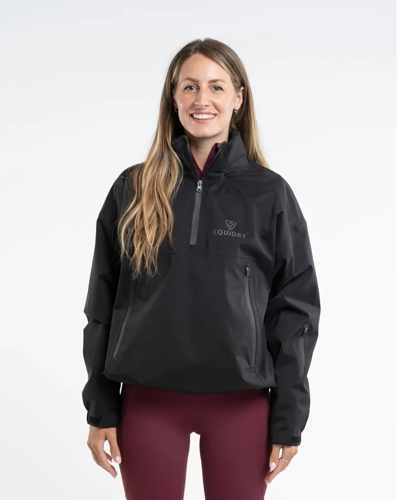 EQUIDRY Adult Storm Smock - Black