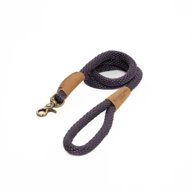 Ruff and Tumble Slim Clip Lead - Blackberry