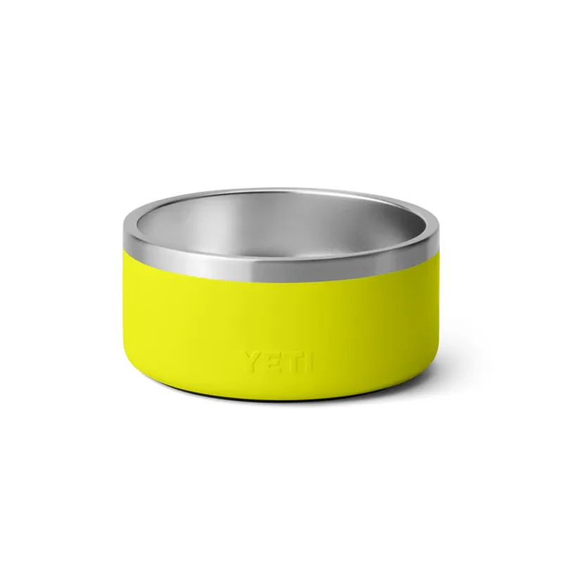 YETI Boomer 4 Dog Bowl - Firefly Yellow-2