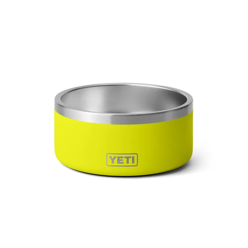 YETI Boomer 4 Dog Bowl - Firefly Yellow