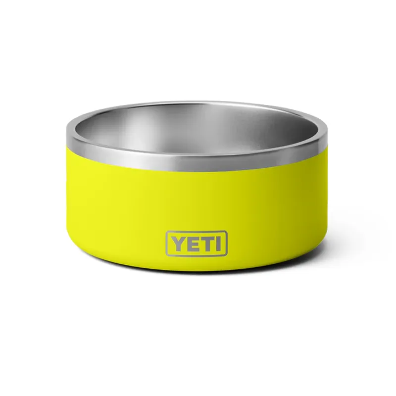 YETI Boomer 8 Dog Bowl - Firefly Yellow