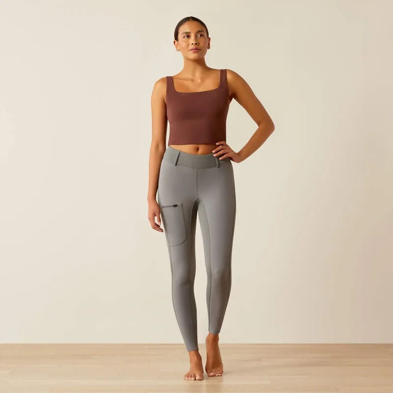 Ariat Ladies Boreas 2.0 Half Grip Tight - Quiet Shade