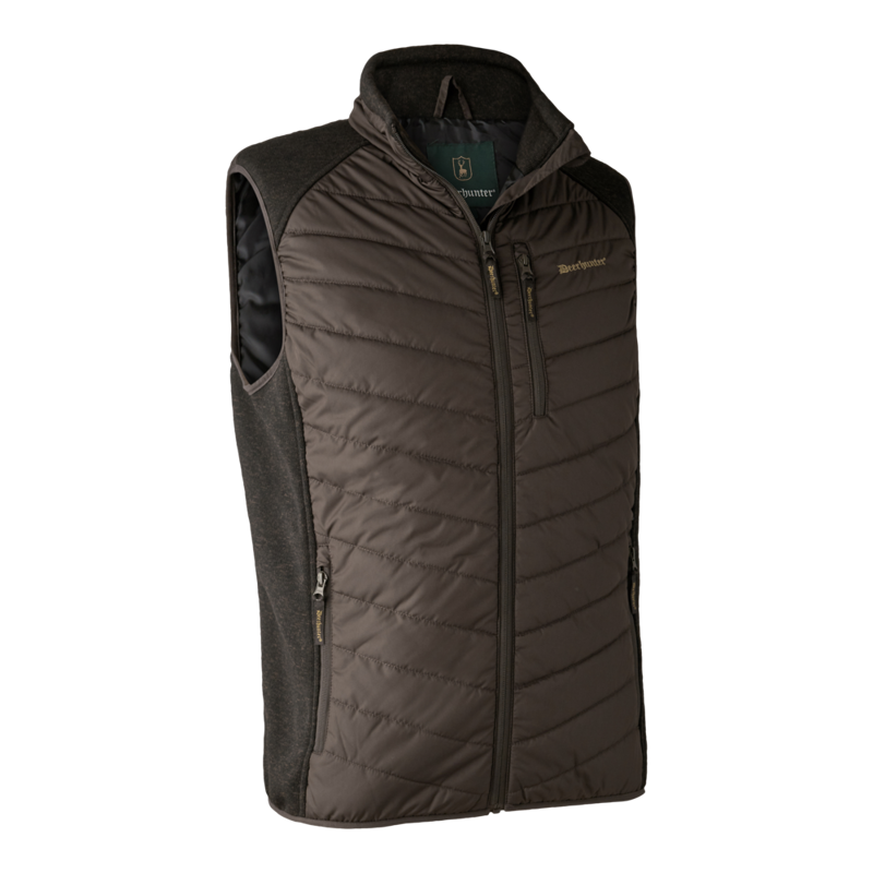 Deerhunter Moor Padded Waistcoat - Brown Leaf