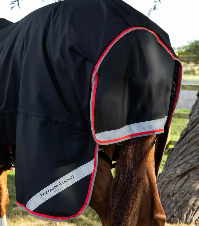 Premier Equine Buster Storm 400g Snug Fit Neck - Black-4